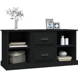 vidaXL-Tv-meubel-99,5x35,5x48-cm-bewerkt-hout-zwart