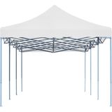 VidaXL Partytent Pop-up 3x9 m Wit - Eenvoudig op te zetten en ruimtelijke witte partytent