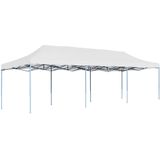 VidaXL Partytent Pop-up 3x9 m Wit - Eenvoudig op te zetten en ruimtelijke witte partytent