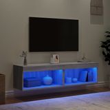 VidaXL-Tv-meubels-met-LED-verlichting-2-st-60x30x30-cm-grij - onoma