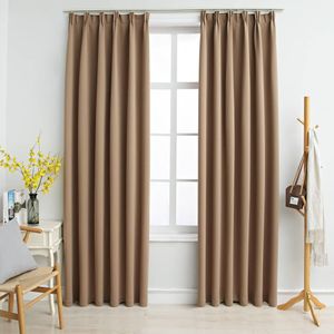 vidaXL-Gordijnen-verduisterend-met-haken-2-st-140x245-cm-taupe