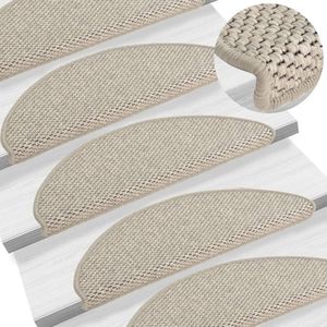 vidaXL-Trapmatten-zelfklevend-15-st-sisal-look-65x21x4-cm-taupe