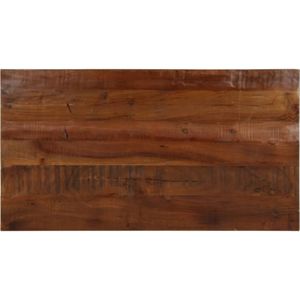 vidaXL Tafelblad rechthoekig 120x60x2,5 cm massief gerecycled hout
