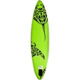 vidaXL Stand Up Paddleboardset opblaasbaar 320x76x15 cm groen