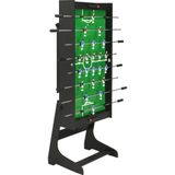 VidaXL Voetbaltafel Inklapbaar 121x61x80 cm Zwart