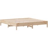 vidaXL Bedframe massief grenenhout 180x200 cm