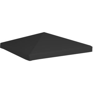vidaXL Prieeldak 270 g/m² 3x3 m zwart