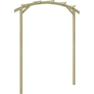 VidaXL Pergola 180x210x40 cm - Geïmpregneerd Grenenhout