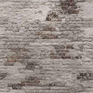 DUTCH WALLCOVERINGS Fotobehang Old Brick Wall grijs