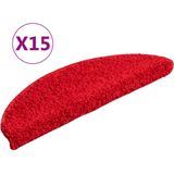 vidaXL-Trapmatten-15-st-56x17x3-cm-rood