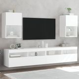 VidaXL-Tv-meubels-met-LED-verlichting-2-st-40,5x30x60-cm-wit
