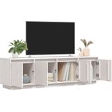 vidaXL-Tv-meubel-156x37x45-cm-massief-grenenhout-wit
