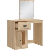 VidaXL-Kaptafel-met-LED-verlichting-90x42x132,5-cm-sonoma-eikenkleurig