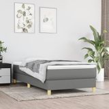 vidaXL-Boxspringframe-stof-donkergrijs-80x200-cm