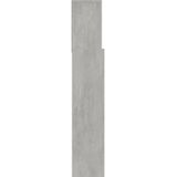vidaXL Hoofdbordkast 180x19x103,5 cm betongrijs