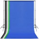 vidaXL Fotostudioset met verlichtingsset en achtergrond