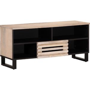 vidaXL Tv-meubel 100x34x46 cm massief mangohout