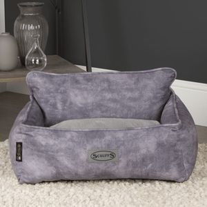 Scruffs & Tramps Hondenmand Kensington maat L 90x70 cm grijs