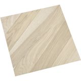 vidaXL Vloerplanken 20 st zelfklevend 1,86 m² PVC gestreept beige