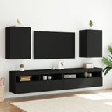 vidaXL-Tv-wandmeubels-2-st-40,5x30x60-cm-bewerkt-hout-zwart