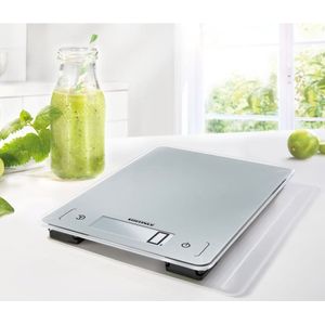 Soehnle digitale keukenweegschaal Page Aqua Proof - Zilver - tot 10 kg