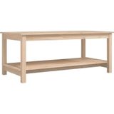 VidaXL Salontafel 110x55x45 cm - Massief Grenenhout