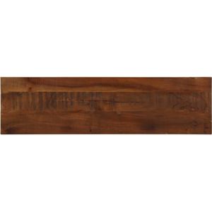 vidaXL Tafelblad rechthoekig 120x40x2,5 cm massief gerecycled hout