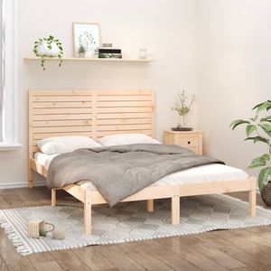 vidaXL Bedframe massief hout 160x200 cm