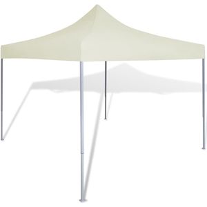 VidaXL Inklapbare Partytent 3x3m Crème