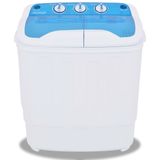 VidaXL Mini Wasmachine met Dubbele Trommel 5,6 Kg