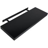 vidaXL-Wandschappen-zwevend-2-st-80x20x3,8-cm-zwart