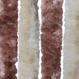 vidaXL-Vliegengordijn-100x230-cm-chenille-beige-en-lichtbruin