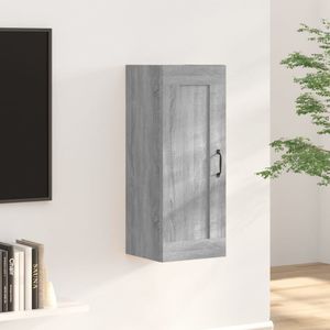 vidaXL-Hangkast-35x34x90-cm-bewerkt-hout-grijs-sonoma-eikenkleurig
