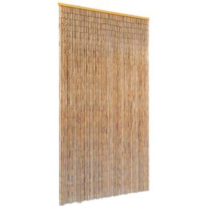 vidaXL Vliegengordijn 100x220 cm bamboe