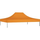 vidaXL Partytentdak 270 g/m² 4x3 m oranje