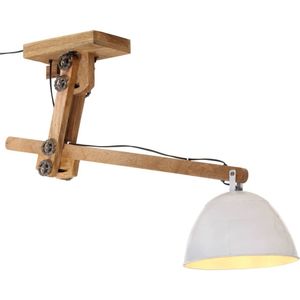 vidaXL Plafondlamp 25 W E27 105x30x65-108 cm wit