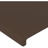 vidaXL Hoofdbord 100x5x78/88 cm kunstleer bruin