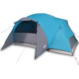 vidaXL Tent 8-persoons waterdicht blauw