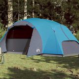 vidaXL Tent 8-persoons waterdicht blauw