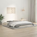 vidaXL-Bedframe-massief-grenenhout-wit-140x200-cm