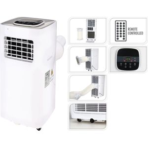 Excellent Electrics Airconditioner met afstandsbediening 1500 W wit