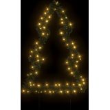 vidaXL Kerstverlichting kerstboom met grondpinnen 80 LED's 60 cm