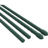 vidaXL Plantenstaken 30 st 115 cm staal groen