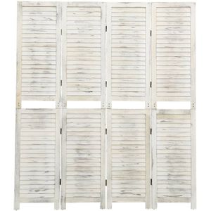 vidaXL-Kamerscherm-met-4-panelen-140x165-cm-hout-crèmekleurig