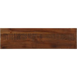 vidaXL Tafelblad rechthoekig 110x20x2,5 cm massief gerecycled hout