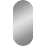 vidaXL-Wandspiegel-100x45-cm-ovaal-zilverkleurig