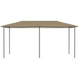 vidaXL Prieel 160 g/m² 3x6x2,6 m taupe