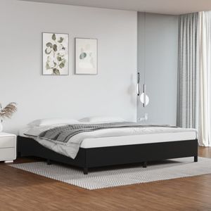 vidaXL Bedframe kunstleer zwart 200x200 cm