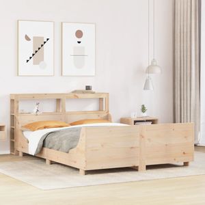 vidaXL Bedframe zonder matras massief grenenhout 150x200 cm