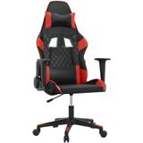 vidaXL-Gamestoel-kunstleer-zwart-en-rood